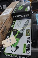 Portland Electric Chain Saw in Box