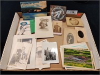 Antique pictures and postcards