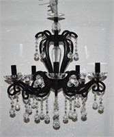 New Modern 5 Arm Crystal Chandelier