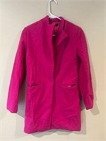 Pink trench coat S