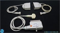 Philips, GE S5-1, 3Cb Lot of 3 Ultrasound Probes(5