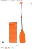 AIRHEAD Telescoping Paddle with Nylon Bag