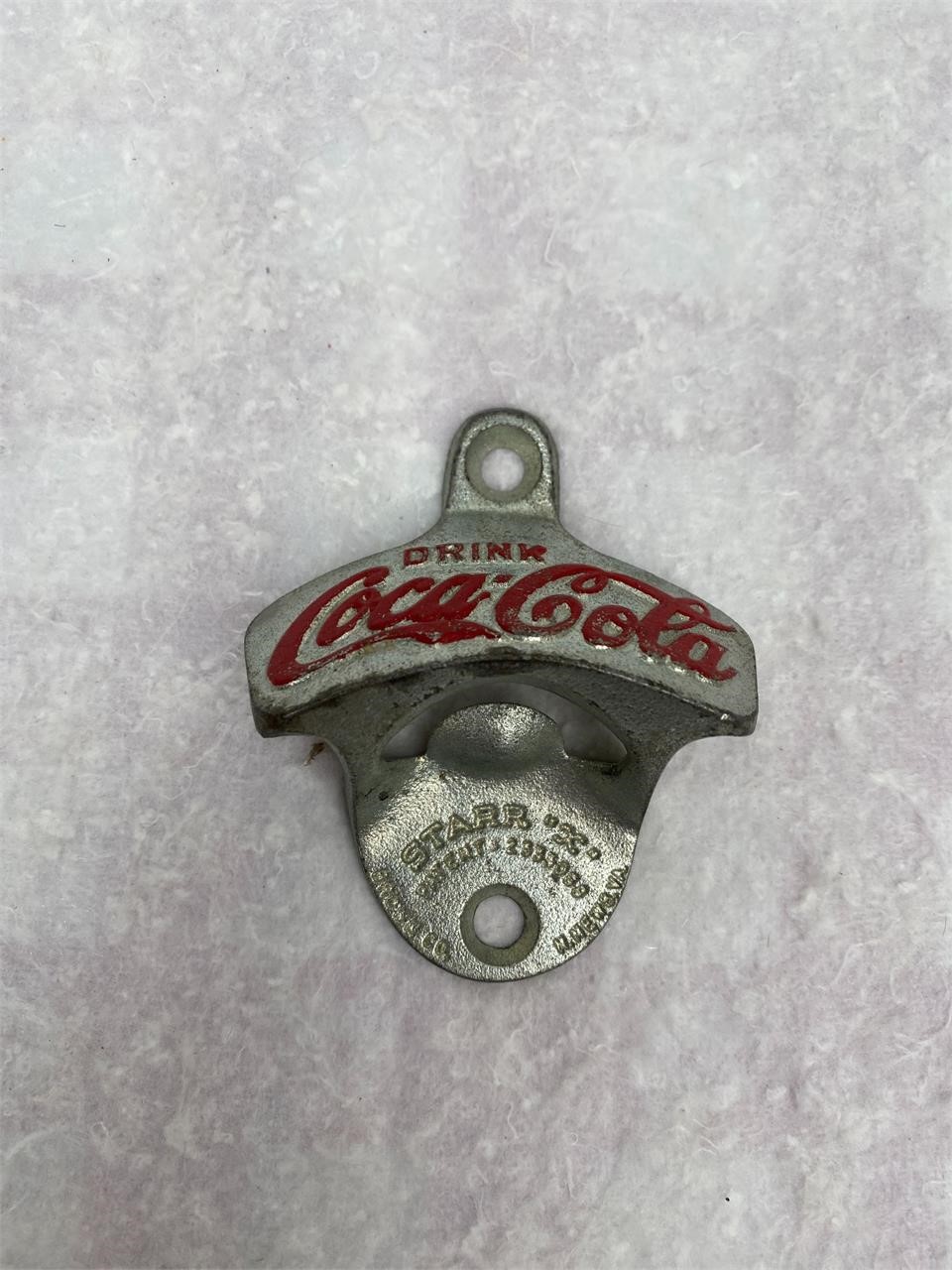 Vtg STARR “X” Coca-Cola Wall Bottle Opener