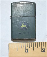 VINTAGE ZIPPO JOHN DEERE CIGARETTE LIGHTER