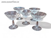 Waterford Crystql Set of 5 Champage/Tall Sherbet