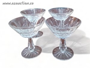 Waterford Crystal Set of 4 Champagne/ Tall