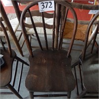 VINTAGE SPINDLE BACK DINING CHAIR