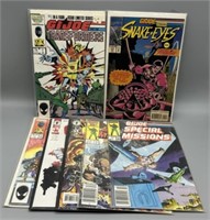 (7) Vintage G.I. Joe Comic Books