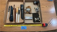 Reels & knives & multi tool