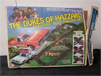Vintage Dukes of Hazzard electric slot racing set