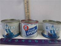 OYSTER TINS