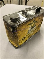 En-Ar-Co motor oil tin, 1/2 gal size
