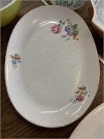Bavaria, Germany platter 13 inches long with a