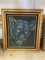 Framed Print Black Panther 28x33