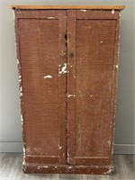 Very Old Painted Canning Cupboard