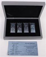 THE LADY LIBERTY SET .999 SILVER PROOF QUALITY