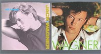Two Jack Wagner 45 Single Vinyl Records