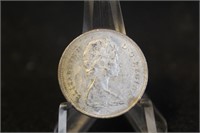 1968 Canada Silver 25 Cent Coin