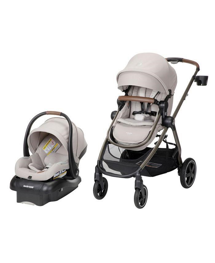 Zelia2 Luxe Travel System - Tan/Beige