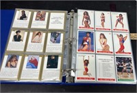 Binder of Cheerleader Collector Cards