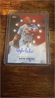 2024 Topps Dylan Carlson Auto St. Louis Cardinals