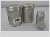 Double Sided & Standard Aluminum S&P Shakers