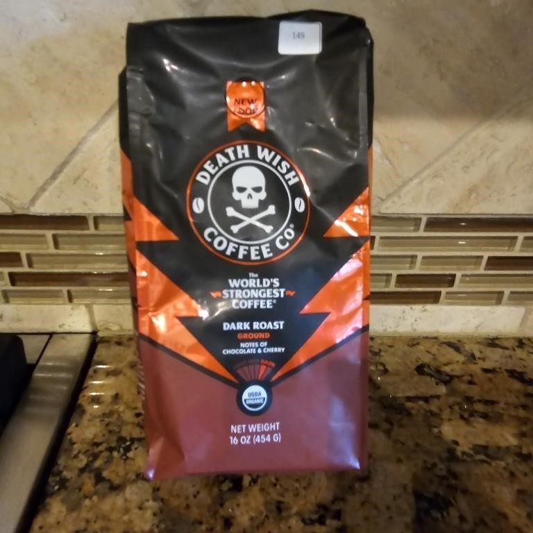 NEW Death Wish Coffee Co Worlds Strongest Coffee