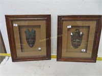 Two, Wall Art Masks