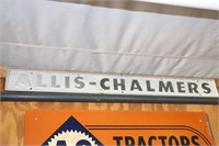 Allis-Chalmers Aluminium Tractor Hood Emblem