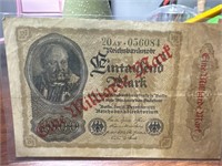 1922 REICHSBANKNOTE