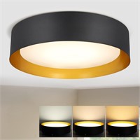 (Shelf)Depuley 30W LED Ceiling Light  15in  Black-