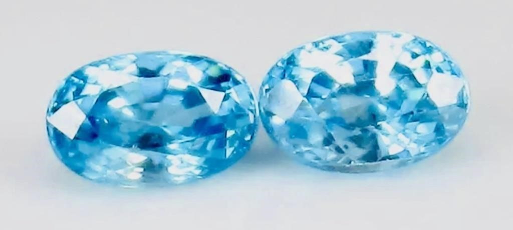 1.70 cts Zircon Pair