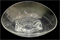 Steuben Crystal 8079 Large Bow Bowl