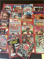 Vintage Time Magazines (range from 1976 - 1989)