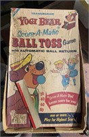 Vintage Yogi Bear Ball Toss Game
