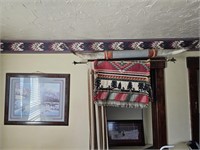 Native American Pictures- Long Horns- Decor
