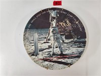 Vtg Texas Ware Moon Landing Neil Armstrong Plate