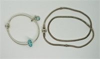 PANDORA Charm Necklace & Bracelet 925
