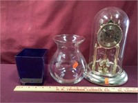 Concordia Westminster Anniversary Clock, Clear