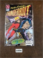 DC comic book Thunderbolt  as pictured