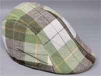 Burro Plaid Beret Britain / Newsboy Hat Cap O/S