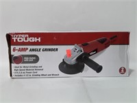 Hyper Tough 6 - Amp Angle Grinder. Opened box and