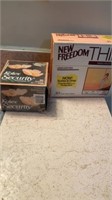 INTAGE NEW FREEDOM PADS AND KOTEX TAMPONS -
