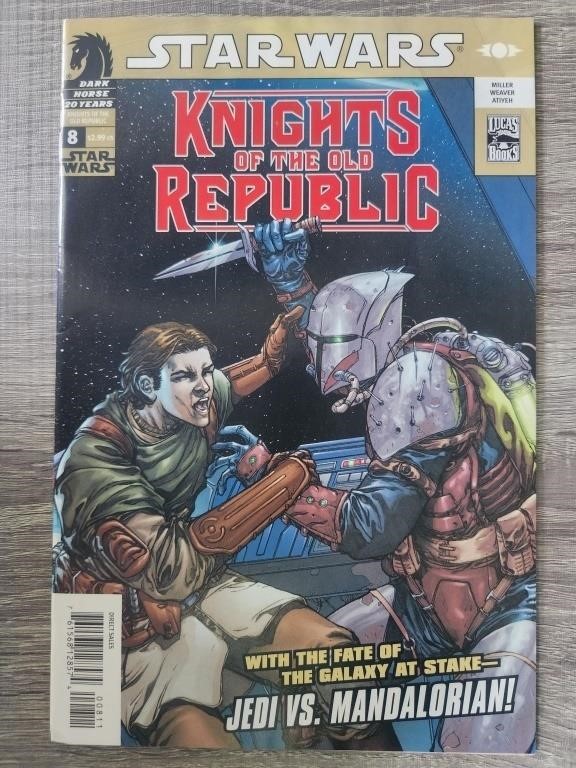 SW Knights of the Old Republic #8 (2006) 4x KEY +P