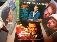 5 Retro Crooner Albums- Englebert, Andy, Bellamys+