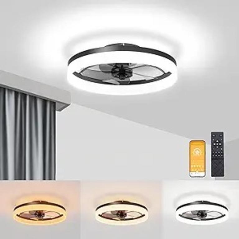 Volisun Fandelier Ceiling Fans With Lights And
