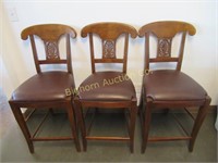 24" Counter/Bar Chairs w/ Padded Seats