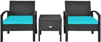 Retail$400 Rattan Wicker Sofa Set