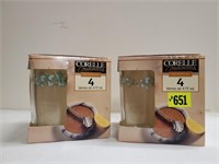 Corelle ivy drinking glasses (2)
2 boxes of 4