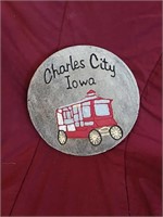 Charles City, Iowa stepping stone